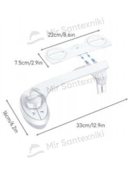Биде для унитаза Debora модель №5